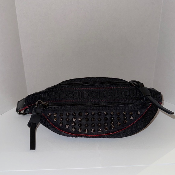 Christian Louboutin Black Crossbody Bag with Studs - Picture 1 of 4
